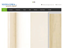 Tablet Screenshot of nuovalineagiovannetti.com